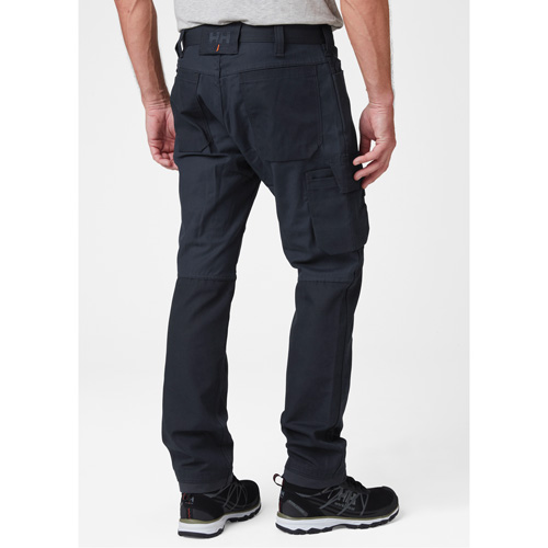 Oxford Service Pants, Poly-Cotton, Navy Blue, Size 30, 32 Inseam The Estey Group
