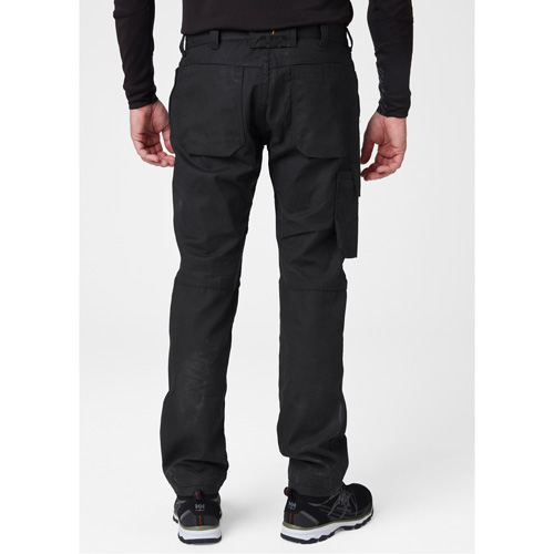 Oxford Service Pants, Poly-Cotton, Black, Size 30, 32 Inseam The Estey Group