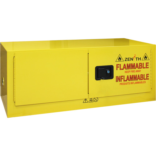 Armoire pour produits inflammables, 12 gal., 2 Porte(s), 43" La x 18" h x 18" p The Estey Group