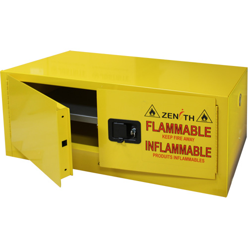 Armoire pour produits inflammables, 12 gal., 2 Porte(s), 43" La x 18" h x 18" p The Estey Group
