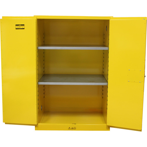 Armoire pour produits inflammables, 90 gal., 2 Porte(s), 43" La x 66" h x 34" p The Estey Group