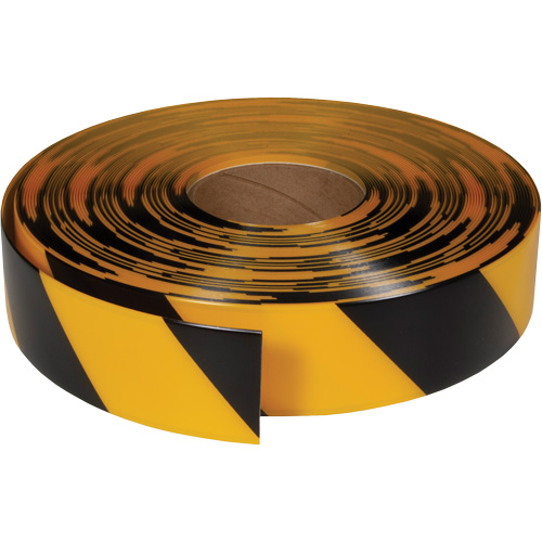 ArmorStripe&reg; Ultra Durable Floor Tape, 2" x 100', PVC, Black and Yellow The Estey Group