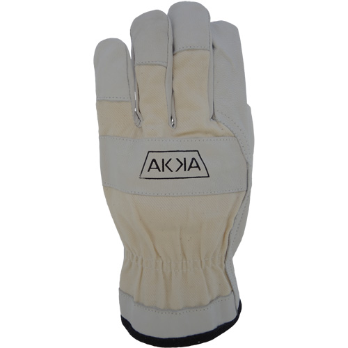 Cotton-Backed Drivers Gloves, Large, Grain Goatskin Palm The Estey Group