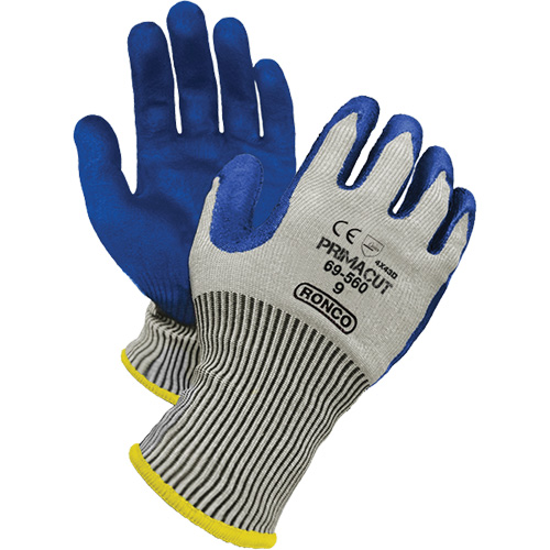 Gants r&eacute;sistant &agrave; la coupe PrimaCut, Taille 9, Calibre 13, Rev&ecirc;tement Nitrile, Enveloppe en PEHP, ANSI/ISEA 105 niveau 4/EN 388 niveau 5 The Estey Group