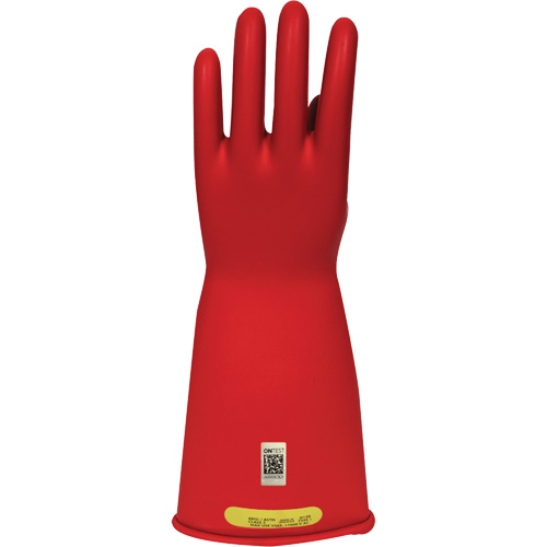 Gants en caoutchouc pour travaux &eacute;lectriques Arcguard, Taille 8, 10" lo The Estey Group