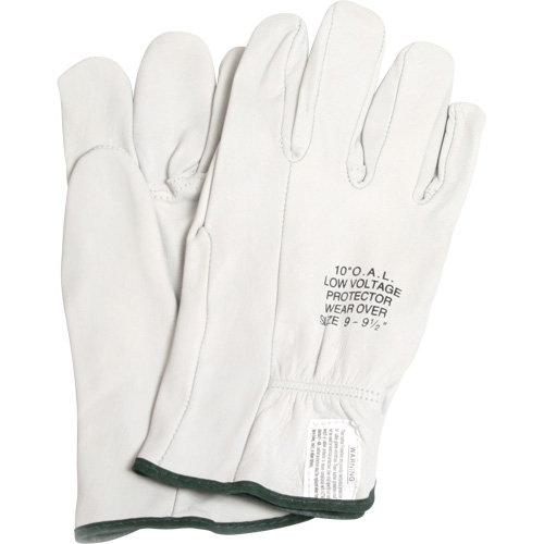 Leather Protector Gloves, Size 8, 10" L The Estey Group