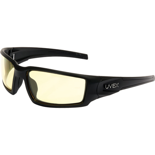 Lunettes de s&eacute;curit&eacute; Uvex HydroShield Hypershock, Lentille Ambr&eacute;e, Antibu&eacute;e/Anti-&eacute;gratignures, ANSI Z87+/R&eacute;pond ou surpasse la norme CSA Z94.3 The Estey Group