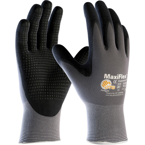 ATG MaxiFlex&reg; Endurance Coated Gloves, Small, Foam Nitrile Coating, 15 Gauge, Nylon/Lycra&reg; Shell The Estey Group