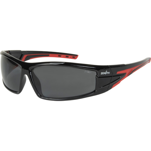 Lunettes de s&eacute;curit&eacute; de s&eacute;rie Z3300, Lentille Grise/fum&eacute;e, Anti-&eacute;gratignures/Polaris&eacute;, ANSI Z87+/R&eacute;pond ou surpasse la norme CSA Z94.3 The Estey Group