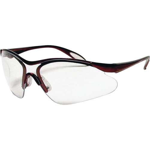 Lunettes de s&eacute;curit&eacute; Miranda, Lentille Transparent, Anti-&eacute;gratignures, R&eacute;pond ou surpasse la norme CSA Z94.3 The Estey Group