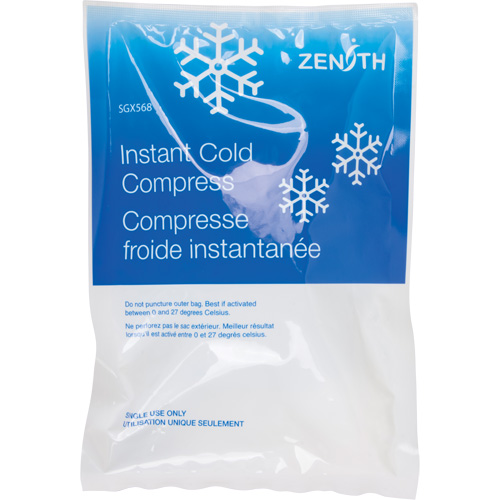Instant Compress, Cold, Single Use, 6" x 9" The Estey Group