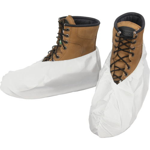 Shoe Covers, One Size, Microporous, White The Estey Group