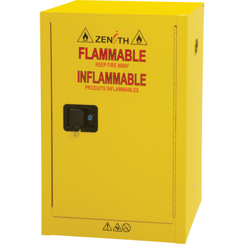Armoire de rangement pour a&eacute;rosols inflammables, 12 gal., 1 Porte(s), 23" La x 35" h x 18" p The Estey Group