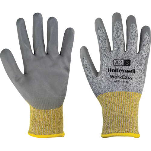 Gants de protection contre les coupures WorkEasy, Taille 6/T-petit, Calibre 13, Rev&ecirc;tement Polyur&eacute;thane, Enveloppe en PEHP/Fibre de verre, ASTM ANSI niveau A2/EN 388 niveau B The Estey Group