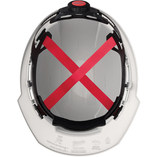 Casque de s&eacute;curit&eacute; &agrave; bordure avant, R&eacute;pond aux normes CSA type 1, Suspension Rochet, Non ventil&eacute; The Estey Group