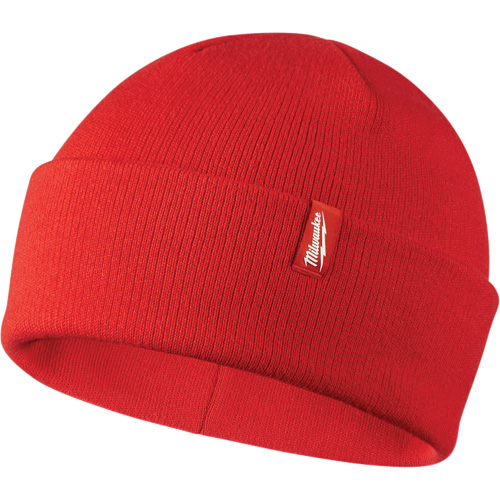 Cuffed Beanie, One Size, Red The Estey Group