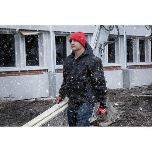 Cuffed Beanie, One Size, Red The Estey Group