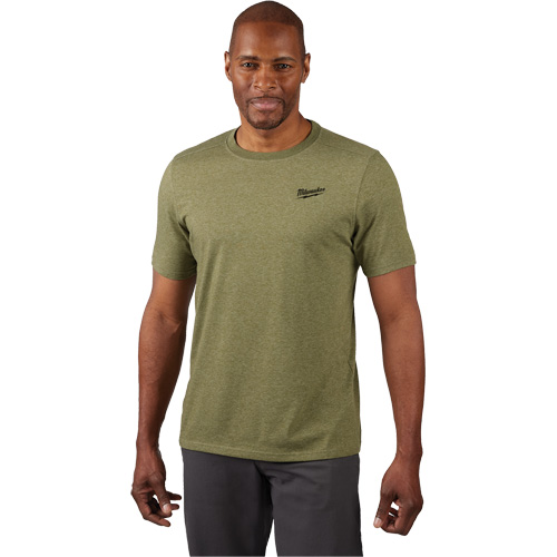 T-shirt de travail hybride, Hommes, Petit, Vert The Estey Group