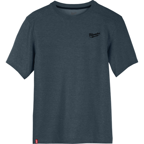 Hybrid Work Tee Shirt, Men's, Small, Blue The Estey Group