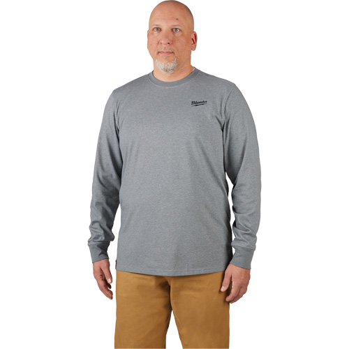 T-shirt de travail hybride, Hommes, Petit, Gris The Estey Group
