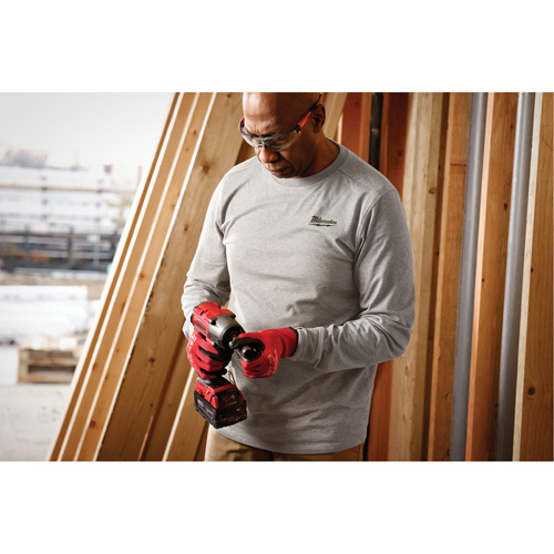 T-shirt de travail hybride, Hommes, Petit, Gris The Estey Group