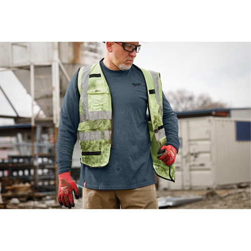 Hybrid Work Tee Shirt, Men's, 2X-Large, Blue The Estey Group