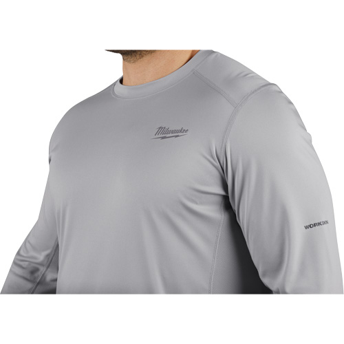 Chandail l&eacute;ger Workskin, Hommes, Petit, Gris The Estey Group