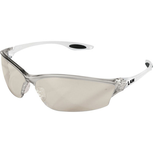 Lunettes de s&eacute;curit&eacute; de s&eacute;rie LW2 Law, Lentille Transparent/Int&eacute;rieur/ext&eacute;rieur, Anti-&eacute;gratignures, ANSI Z87+/R&eacute;pond ou surpasse la norme CSA Z94.3 The Estey Group