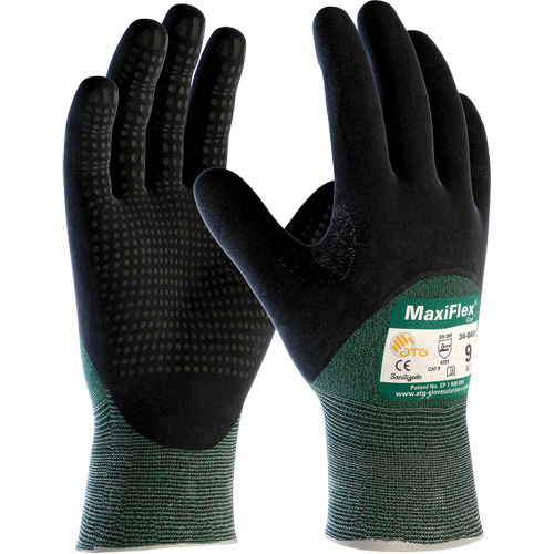 Gants r&eacute;sistant aux coupures ATG MaxiFlex Cut, Taille T-Grand, Calibre 15, Rev&ecirc;tement Nitrile, Enveloppe en Fil technique, ASTM ANSI niveau A2/EN 388 niveau 3/EN 388 niveau B The Estey Group