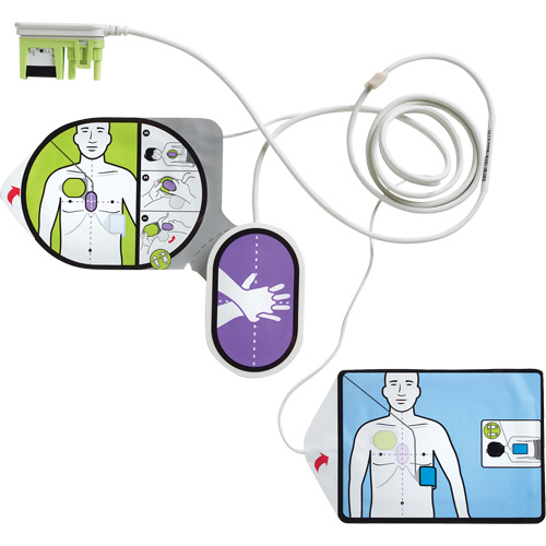 &eacute;lectrodes RCR pour adultes & enfants Uni-Padz, Zoll AED 3 Pour, Classe 4 The Estey Group