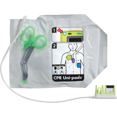 &eacute;lectrodes RCR pour adultes & enfants Uni-Padz, Zoll AED 3 Pour, Classe 4 The Estey Group
