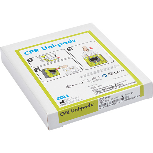 &eacute;lectrodes RCR pour adultes & enfants Uni-Padz, Zoll AED 3 Pour, Classe 4 The Estey Group