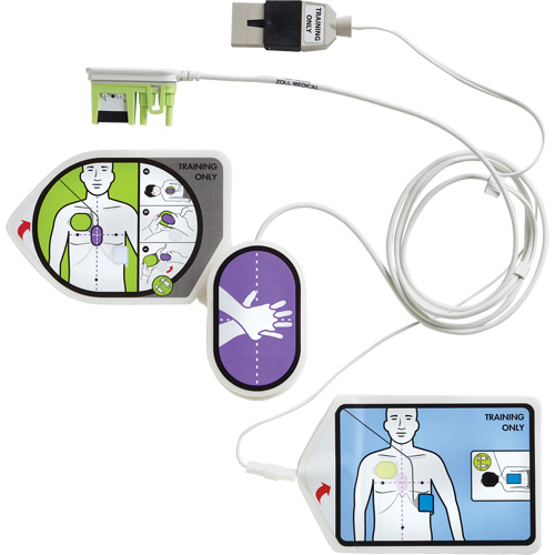 Trousse de formation et d&eacute;monstration RCR Uni-Padz, Zoll AED 3 Pour, Non m&eacute;dical The Estey Group