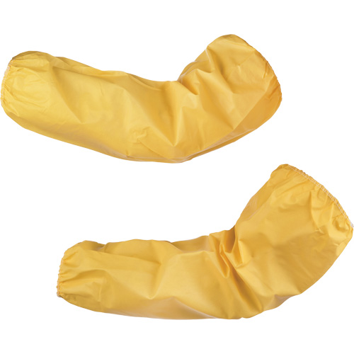 ChemMax 1 Disposable Sleeves, 18" long, Polyethylene/Polypropylene, Yellow The Estey Group