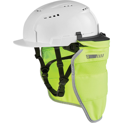 Pare-soleil Bolt, Jaune lime haute visibilit&eacute; The Estey Group