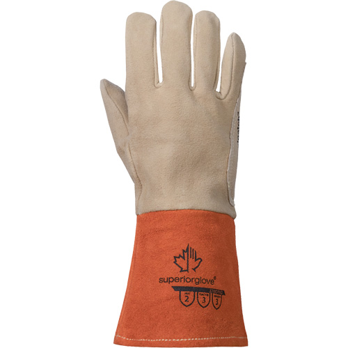 Gants de soudage TIG, Cuir fleur de daim, Taille Moyen The Estey Group
