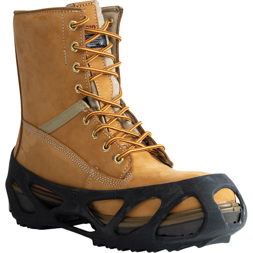 Brass Stride&reg; Non-Sparking Ice Cleats, Brass, Stud Traction, Small The Estey Group