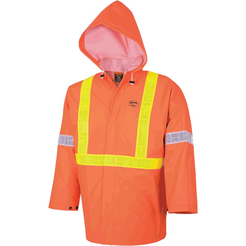 R85 Element FR FR 3-Piece Safety Rain Suit, Small, High Visibility Orange The Estey Group