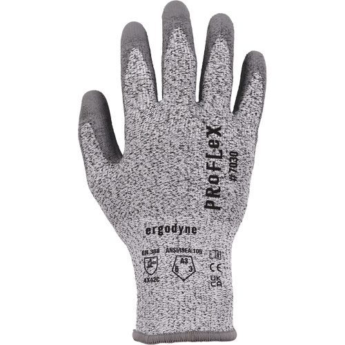 ProFlex 7030 Cut-Resistant Gloves, Size Small, 13 Gauge, Polyurethane Coated, Nylon/HPPE/Spandex Shell, ASTM ANSI Level A3/EN 388 Level C The Estey Group