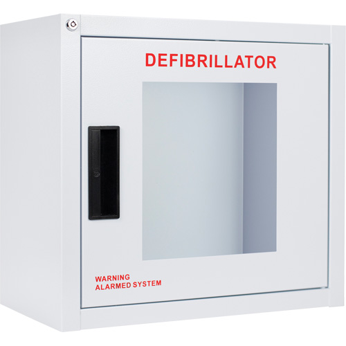 Grande armoire standard pour DEA avec alarme, Zoll AED Plus/Zoll AED 3/Cardio-Science/Physio-Control Pour, Non m&eacute;dical The Estey Group