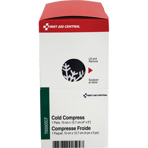 SmartCompliance&reg; Refill Instant Compress, Cold, Single Use, 4" x 5" The Estey Group