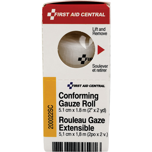 SmartCompliance&reg; Refill Conforming Stretch Gauze Bandage, Roll, 6' L x 2" W, Sterile, Medical Device Class 1 The Estey Group