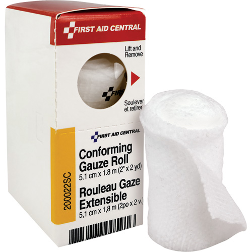 SmartCompliance&reg; Refill Conforming Stretch Gauze Bandage, Roll, 6' L x 2" W, Sterile, Medical Device Class 1 The Estey Group