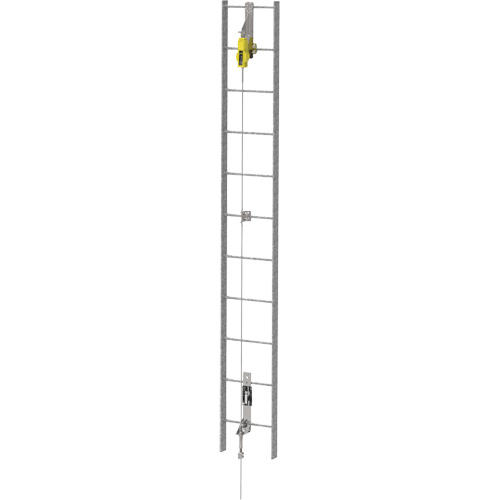 Ensemble de c&acirc;bles de s&eacute;curit&eacute; pour &eacute;chelle verticale Latchways, Acier inoxydable The Estey Group