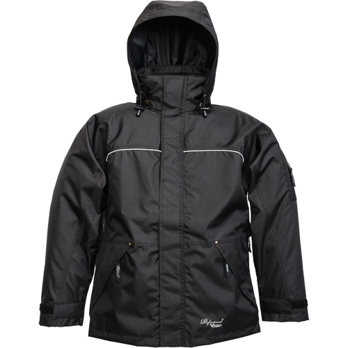 Manteau trilobal Thor 300D, Polyester, Moyen, Noir The Estey Group