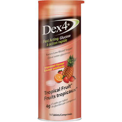Comprim&eacute;s de glucose Dex4 Dynamic The Estey Group