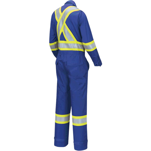 7704W FR-Tech&reg; Women's FR/Arc-Rated Coveralls, Size X-Small, Royal Blue, 10 cal/cm² The Estey Group