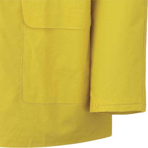 577J Veste imperm&eacute;able, Polyester/PVC, Petit, Jaune The Estey Group