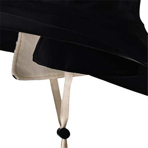 D5050 Chapeau Sou'wester traditionnel noir Dry King, Petit, Noir, Caoutchouc The Estey Group
