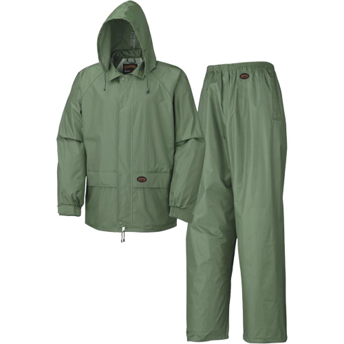583 V&ecirc;tements imperm&eacute;ables, Polyester/PVC, Petit, Vert The Estey Group